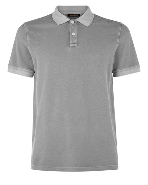 wolf grey polo shirt