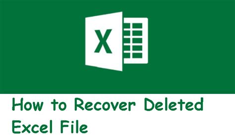 Image result for Recover Excel File from Recycle Bin