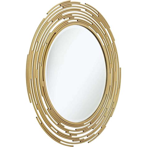 Round Dashes Wall Mirror - Designer Wall Mirror – Writings On The Wall