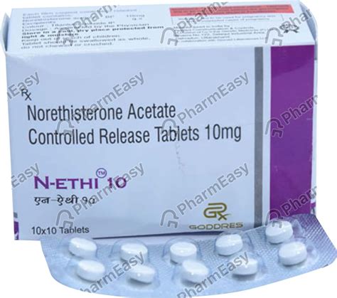 N Ethi 10 MG Tablet (10): Uses, Side Effects, Price & Dosage | PharmEasy