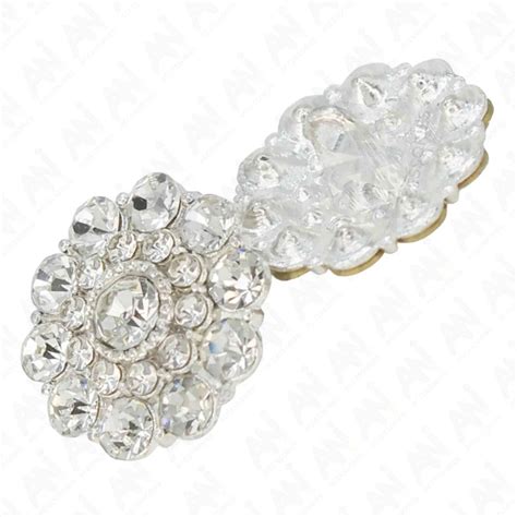 Sparkling Circle Metal Buttons | 19mm(30L) – Ani Accessories