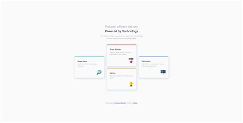 4 Card Feature Using HTML CSS JS 的图像结果