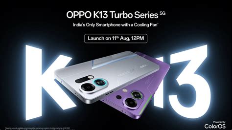 Oppo K13 Turbo, K13 Turbo Pro to launch in India on 11 August: Expected ...