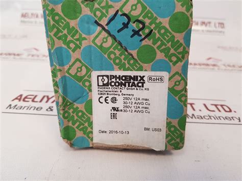 Phoenix Contact 2315269 Terminal Block Interface Module – Aeliya Marine ...