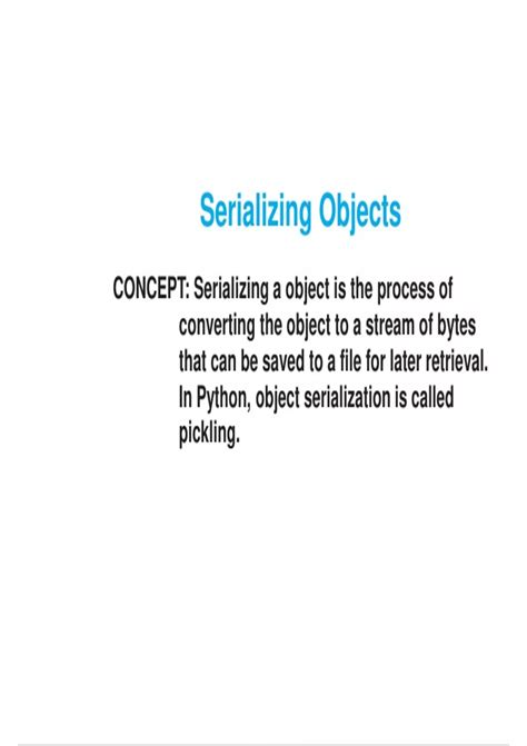 Image result for Serializing in Python