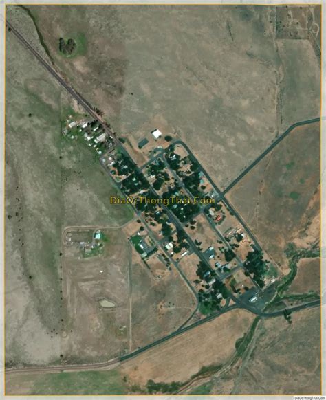 Map of Antelope city, Oregon - Thong Thai Real