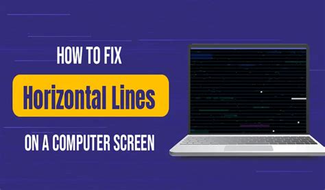 How to Fix Lines On Computer 的图像结果