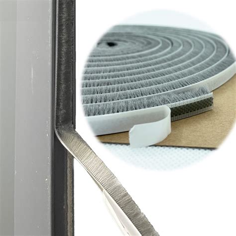 Buy Door Sealers for Door Frame Felt Pile Weatherstripping for Sliding ...