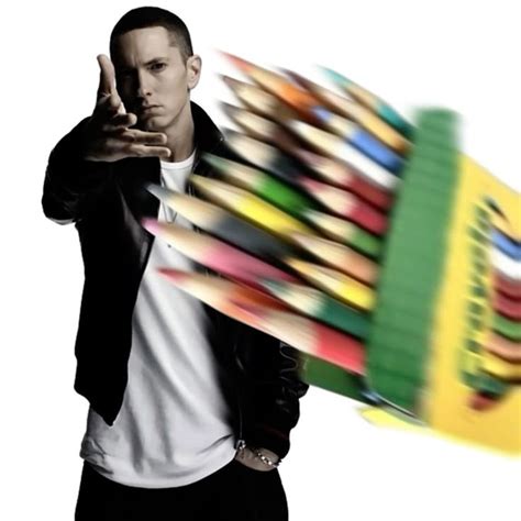 Eminem throwing colored pencils | Memes, Eminem, Eminem memes