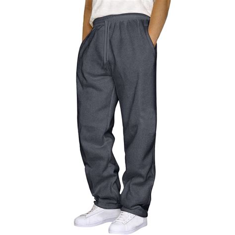 Khaki Cargo Pants Mens Oversized Loose Fit Mens Joggers Flared ...