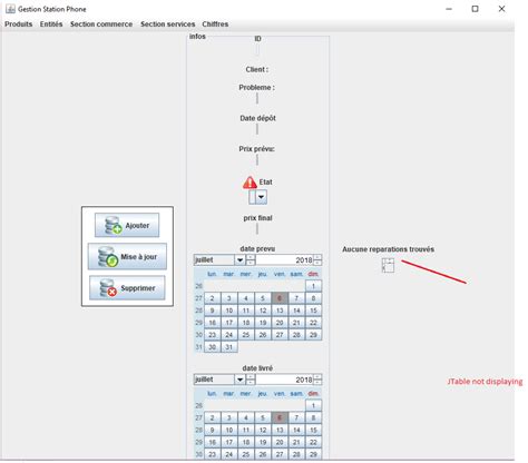 Image result for Java Swing JTable Example
