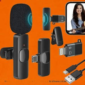 Nilesawar A856 K9 Dual Mic wireless Support Android Type C Devices ...