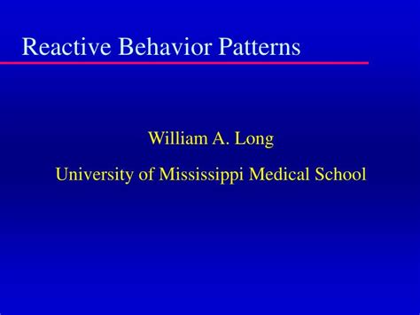 Image result for Reactive Behavior