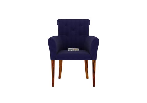 Buy Urban Dining Chair - Set Of 2 (Cotton, Navy Blue) Online in India ...