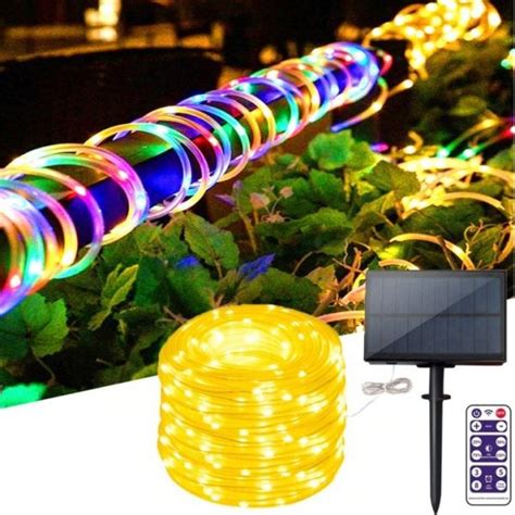 Fairy Lights, 20m 200 Led String Lights Outdoor Ip65 Waterproof Tube ...