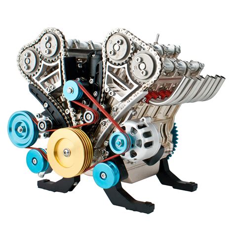Buy DjuiinoStar Vehicle Engine Model Assembly Kit (350+ Pieces ...