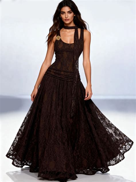 Scarf A-Line Dress | Savana | Bestsellers