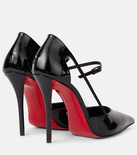 Miss Z 100 patent leather pumps in black - Christian Louboutin | Mytheresa