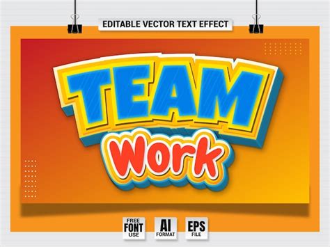 Team Work Text Vector 的图像结果