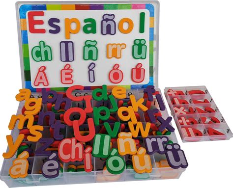 Amazon.com: 9 Sets Spanish Magnetic Letters Alphabet Magnets - Letras ...