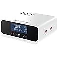 Portronics 100W Adapto 100D Fast Charging 5 Port Adaptor with LCD Power ...