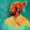 Chhatrapati Shivaji Maharaj Portrait Wallpaper - Magicdecor®