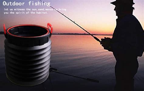 Buy Tianrui Crown 4L car Folding Collapsible Bucket Fishing Bucket of ...