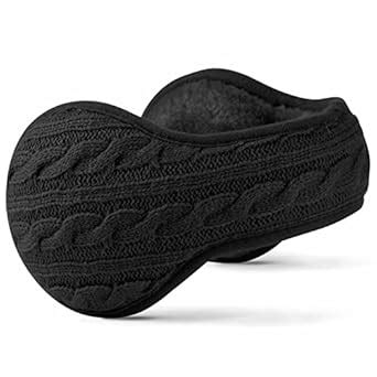 Buy Ear Warmers For Men Women Foldable Fleece Unisex Winter Warm ...