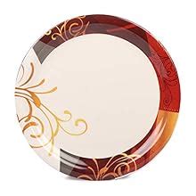 Buy Golden Fish Unbreakable Melamine Round Full Size (11 Inches) Dinner ...