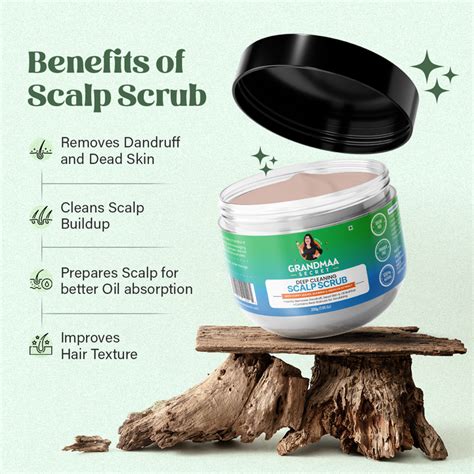 Scalp Scrub - Best Scalp Scrub for Dandruff & Hair Growth | Grandmaa Secret