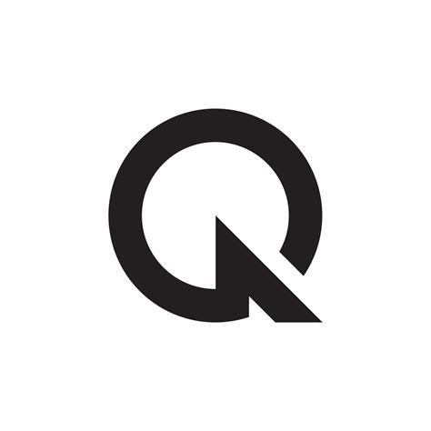 Letter q design logo with creative tree branch q Vector Image
