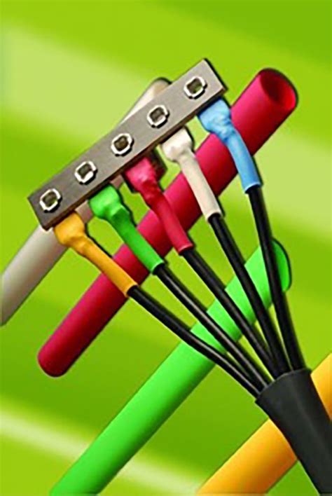 F6005/8 BK008 Alpha Wire | Alpha Wire Heat Shrink Tubing, Black 15.88 ...