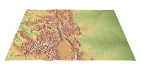 Colorado Terrain 3D Map by Shustrik