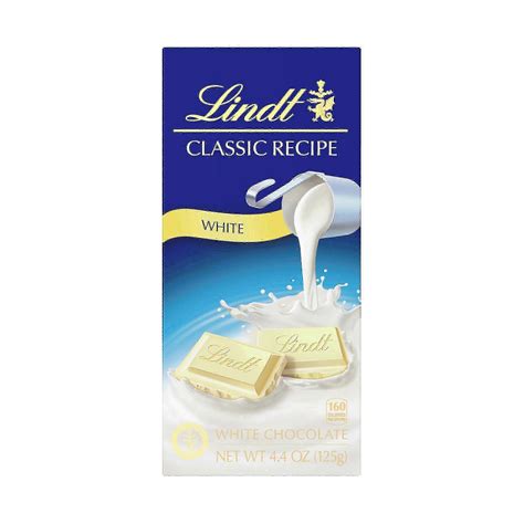 Lindt classic recipe white chocolate candy bar, 4.4 oz | Fruugo FR
