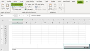 Image result for Excel Page Number