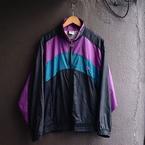 Jamiroquai! 1980’s- PUMA Nylon Track Jacket プーマ ビンテージ ナイロンジャケット ジャージ ...