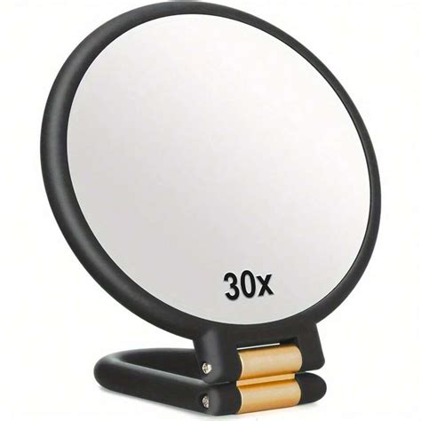 M MISS DREAM Dual-Sided Makeup Mirror 1X And 30X Magnification Handheld ...