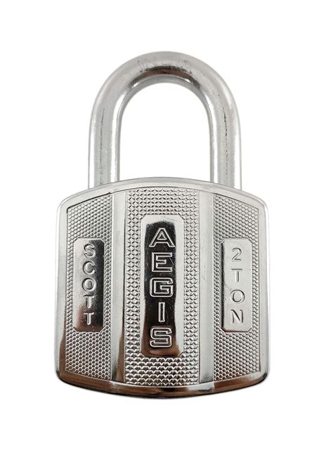 Iron AEGIS TELENT Push Locking Padlock | Ultimate Power 65mm Iron High ...