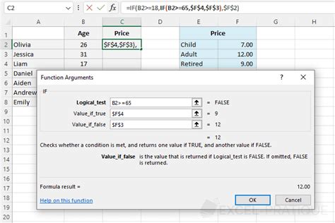 Image result for If Nested or Function Excel
