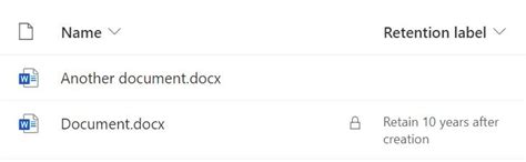 Image result for Creating Retention Labels Disposition