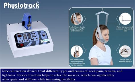 Physiotrack Traction Machine Advance Cervical Lumber Traction (LCD ...