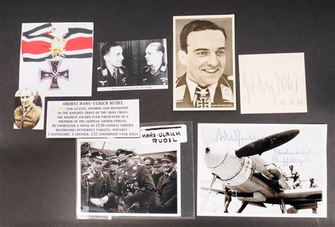 *german Wwii Hans-ulrich Rudel Knights Cross With Gold Oak Leafs ...