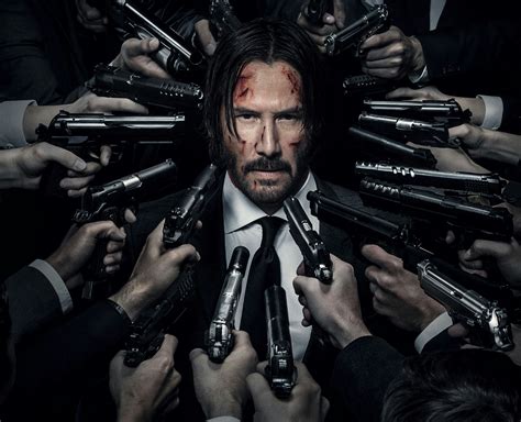 John Wick: Chapter 2 HD Wallpaper – Intense Standoff