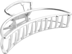 Joker & Witch Magda Minimal Silver Hair Clip Hair Clip Price in India ...