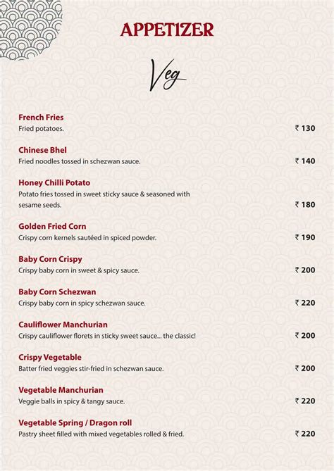 Menu at Asian House Restaurant, Mysuru