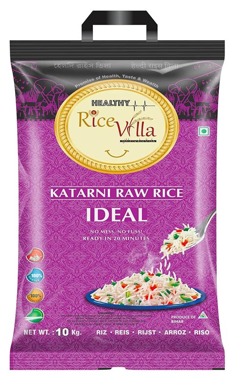 Healthy Rice Villa IDEAL | Katarni Raw Rice | Sambha Rice | Sona ...