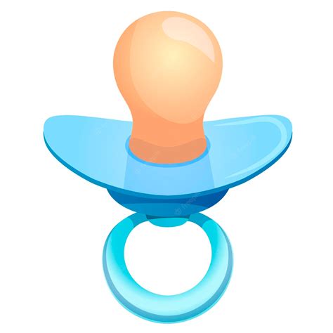 Baby Boy Pacifier Clip Art