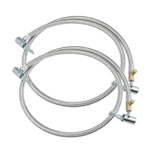 X AUTOHAUX 2pcs 39" Tire Inflator Hose Adapter Dual Lock on to Lock on ...