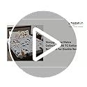 Story@Home Bedsheet for Double Size Bed | 186 TC | White | Printed | 1 ...