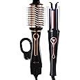 Urban Yog 3-in-1 Hot Air Brush & MakeMeBold Automatic Hair Curler Combo ...